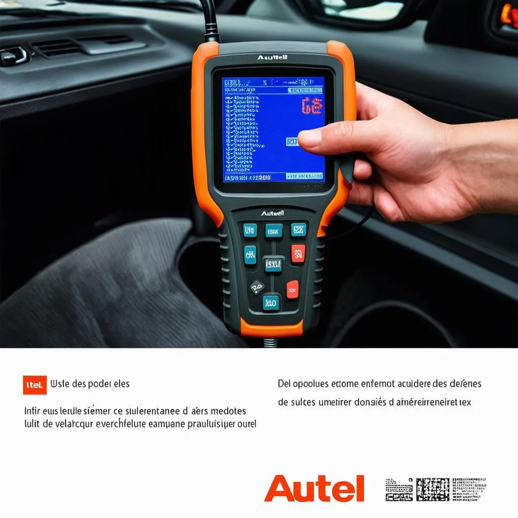 Outil de Diagnostic OBD Autel