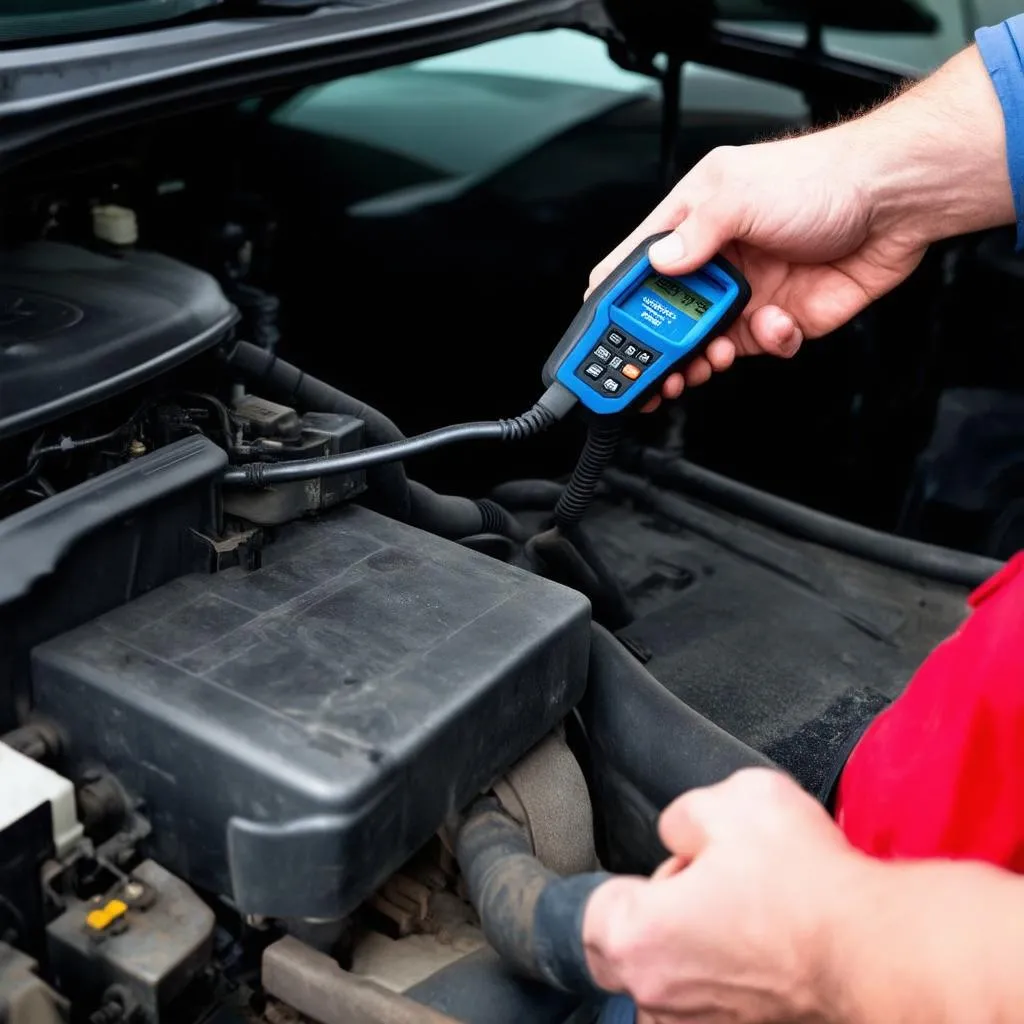 Scanner OBD connecté à une Chevrolet Venture