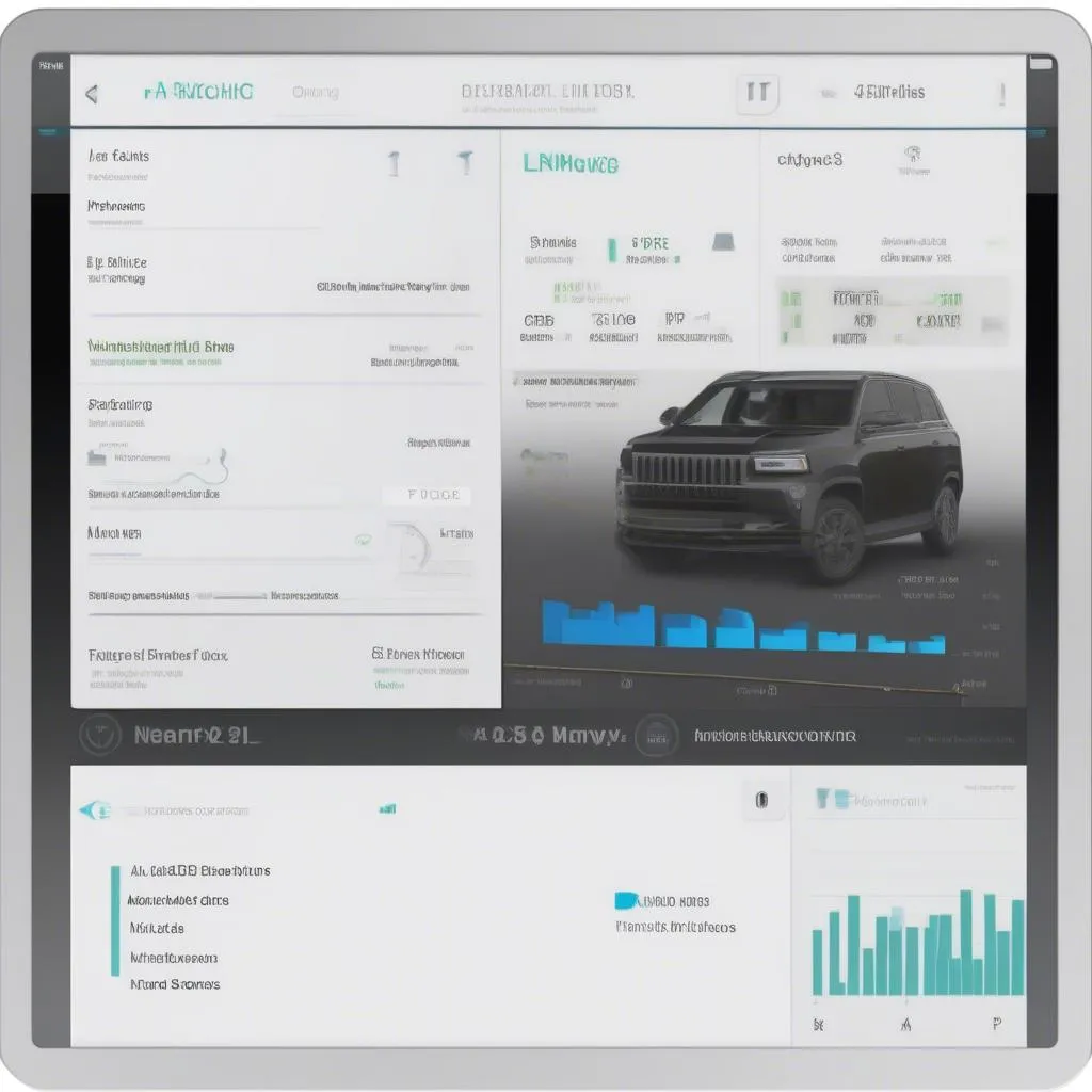 Interface de l'application OBD Torque