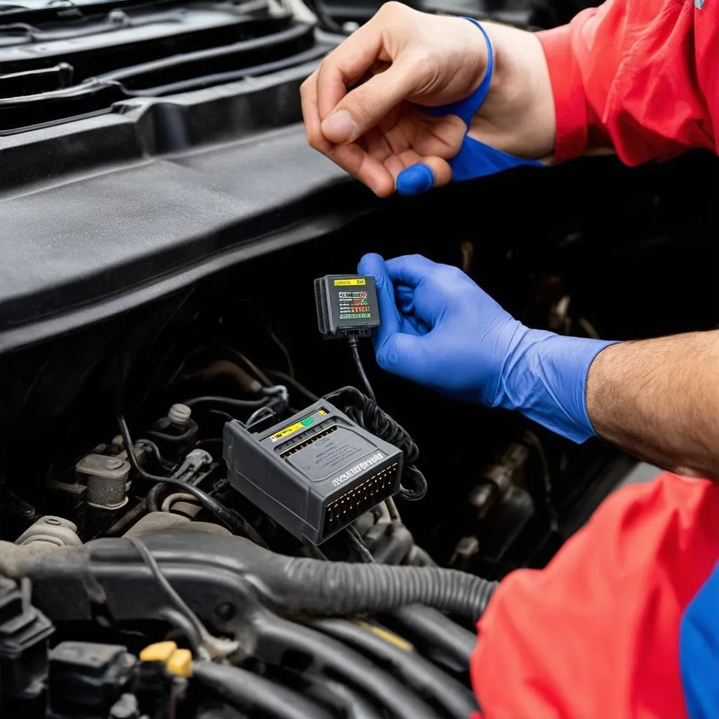 Installation d'un traqueur OBD