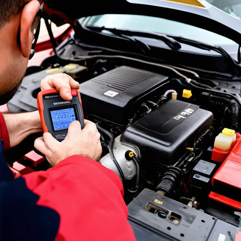 OBD reader for car repair