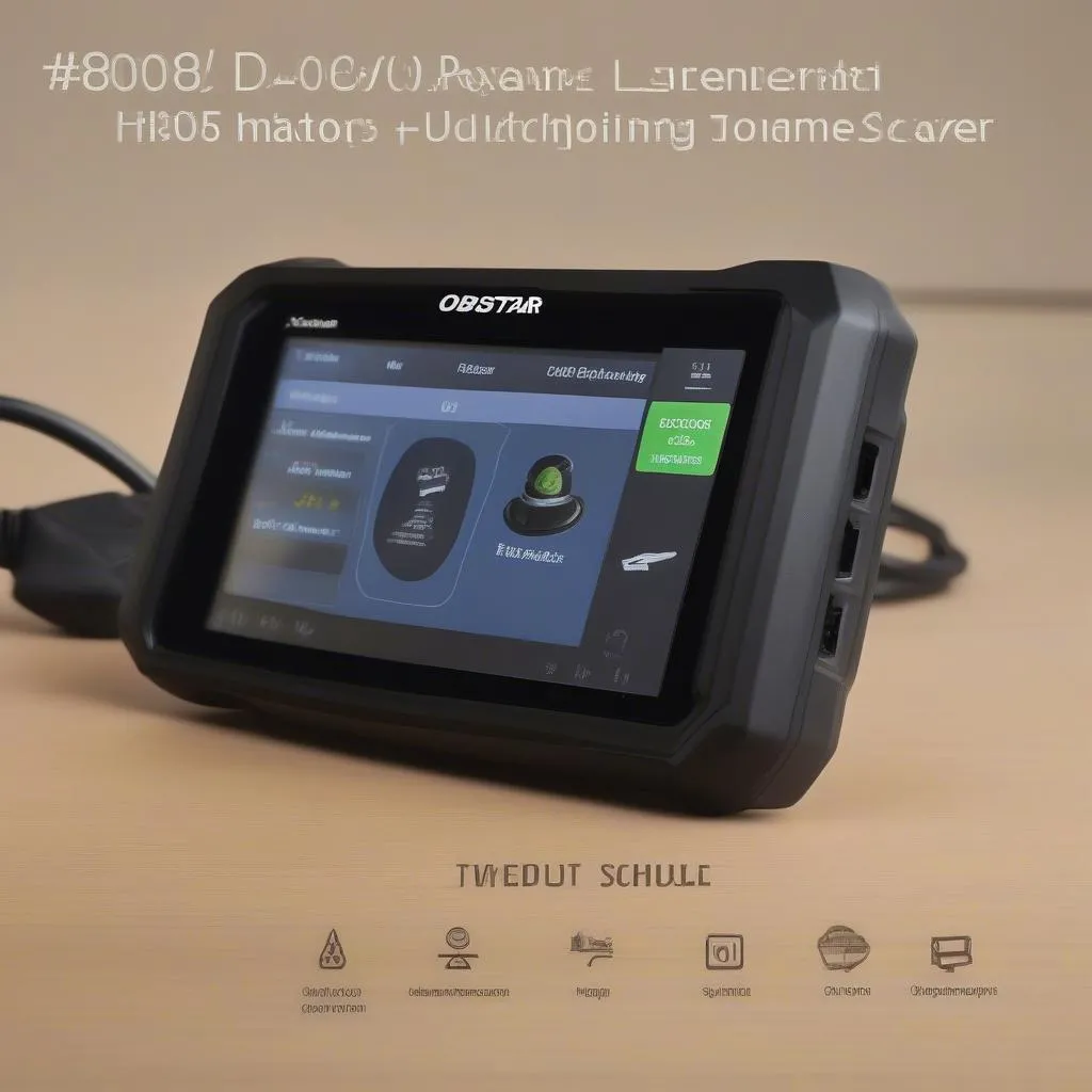 OBDSTAR D800 : Le scanner pour voitures européennes qui va révolutionner votre garage