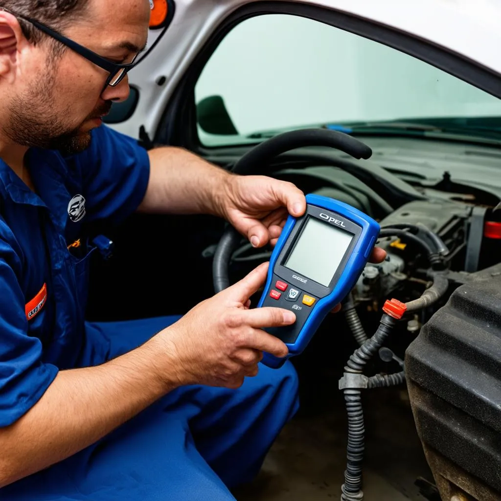 Réparation d'une Opel Corsa C