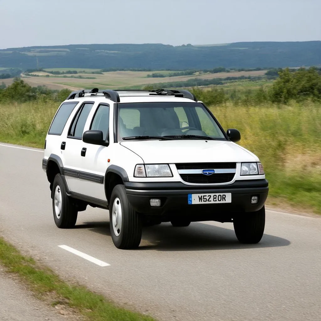 Opel Frontera sur la route