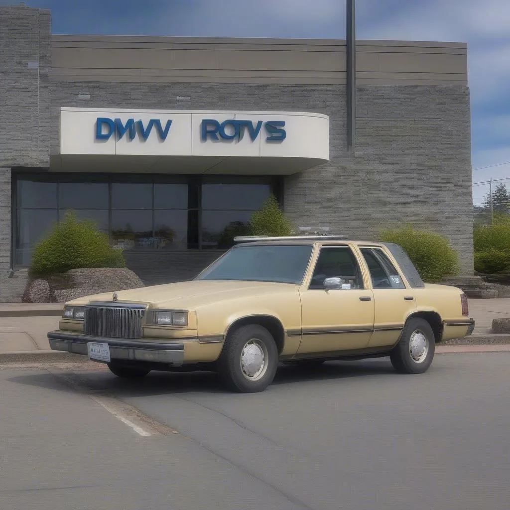 Oregon DMV building