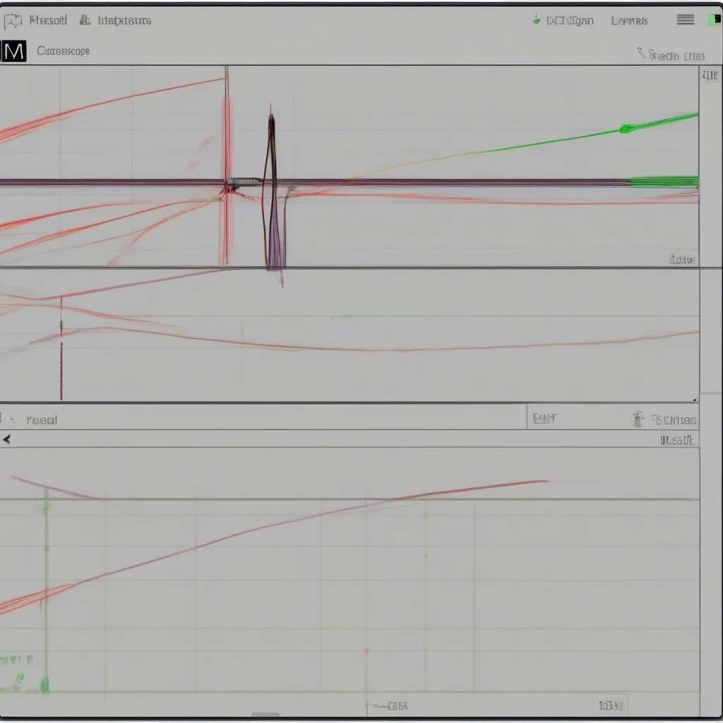 Oscilloscope reading