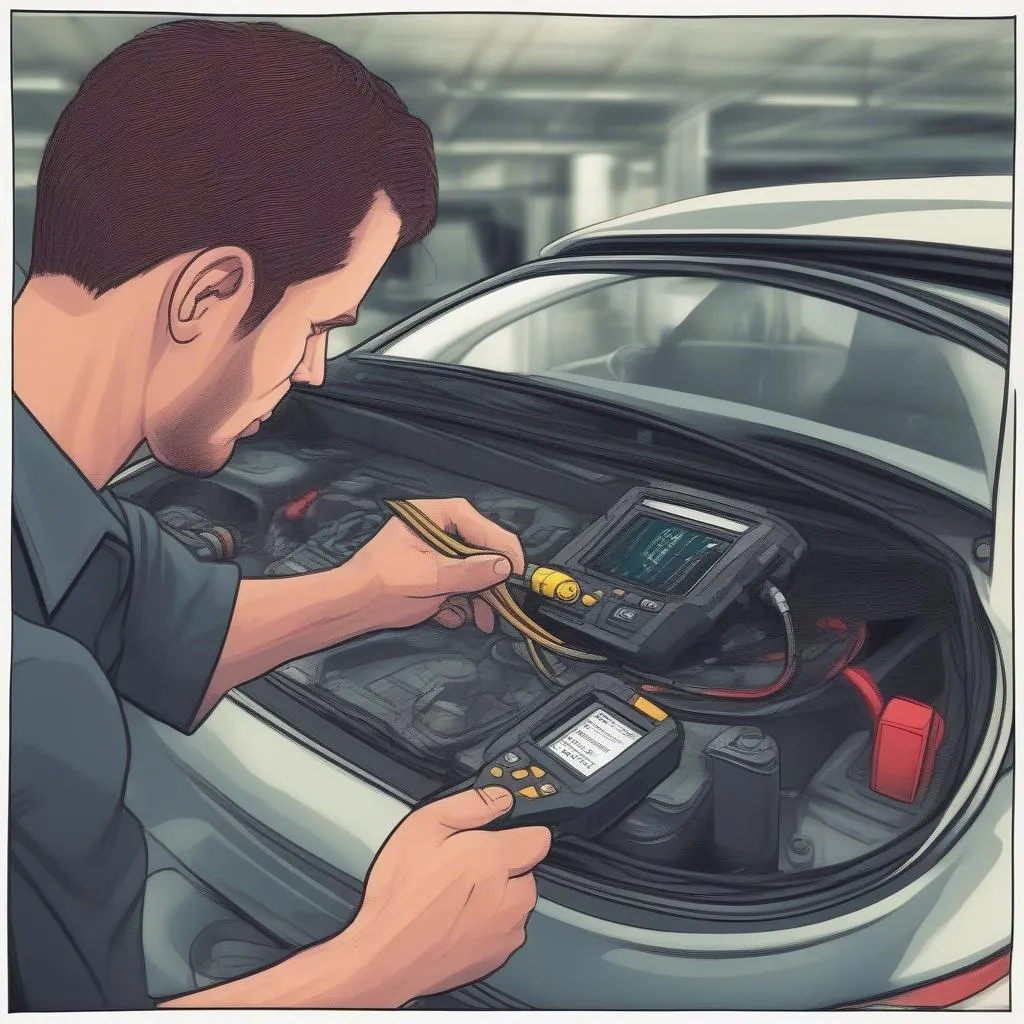 Outil de diagnostic pour voiture européenne