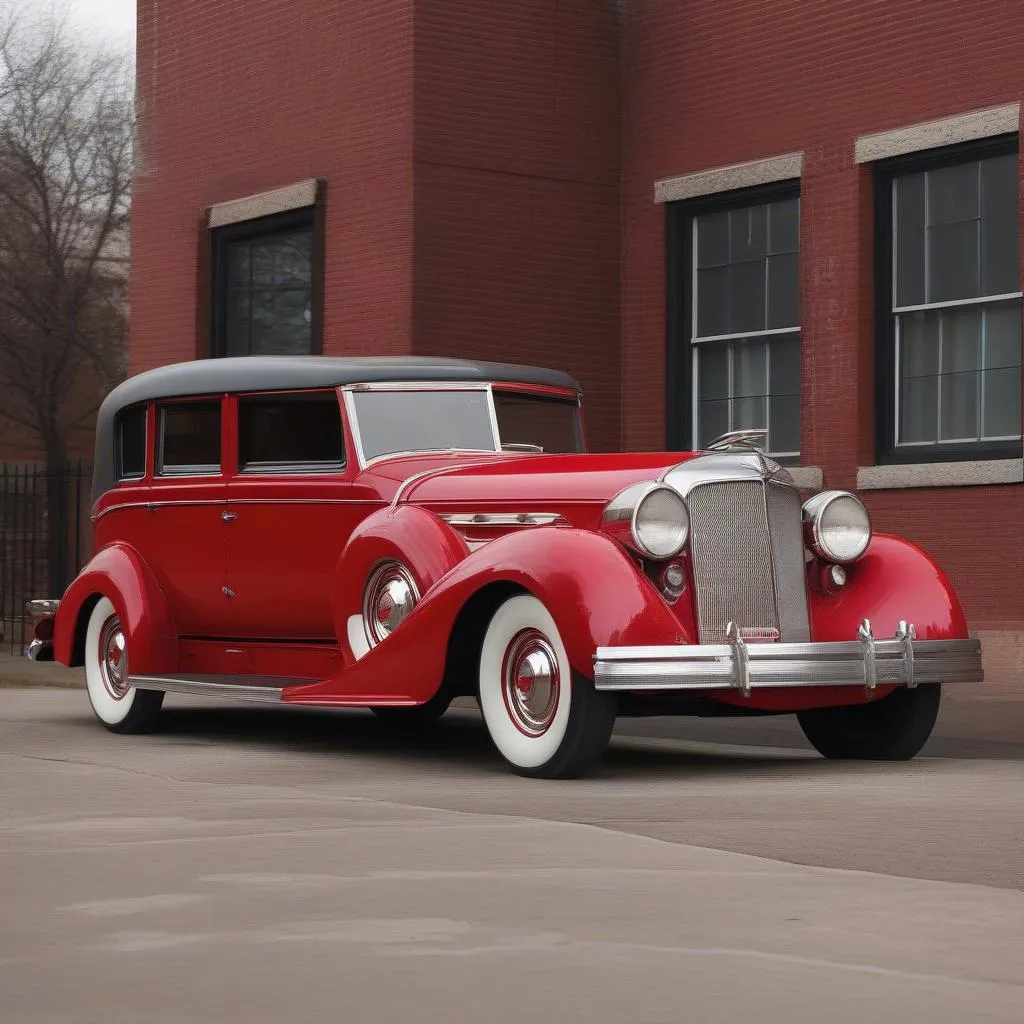 Classic Packard car