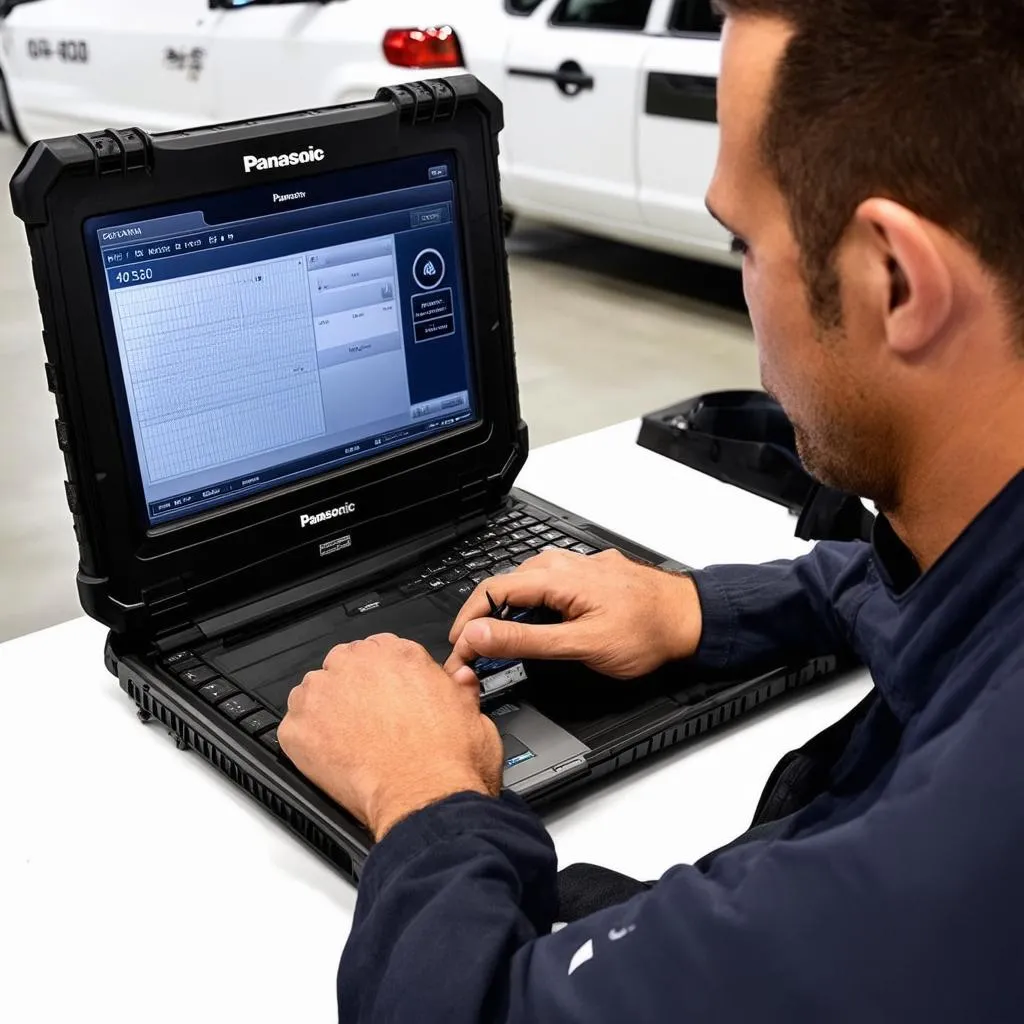 Panasonic Toughbook CF-54 diagnostic