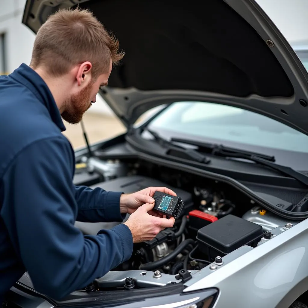 Panne d'immobiliser ECU dans une voiture