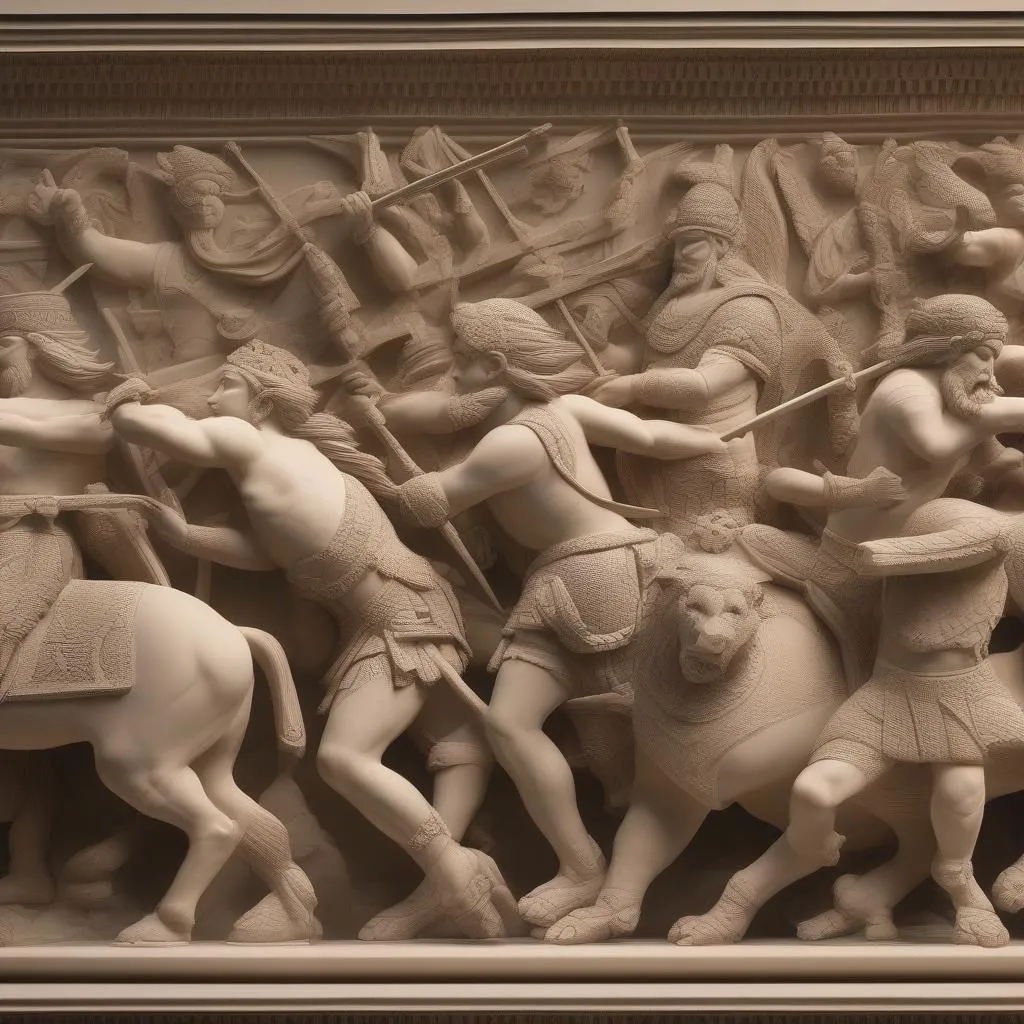 Pergamon Altar Detail