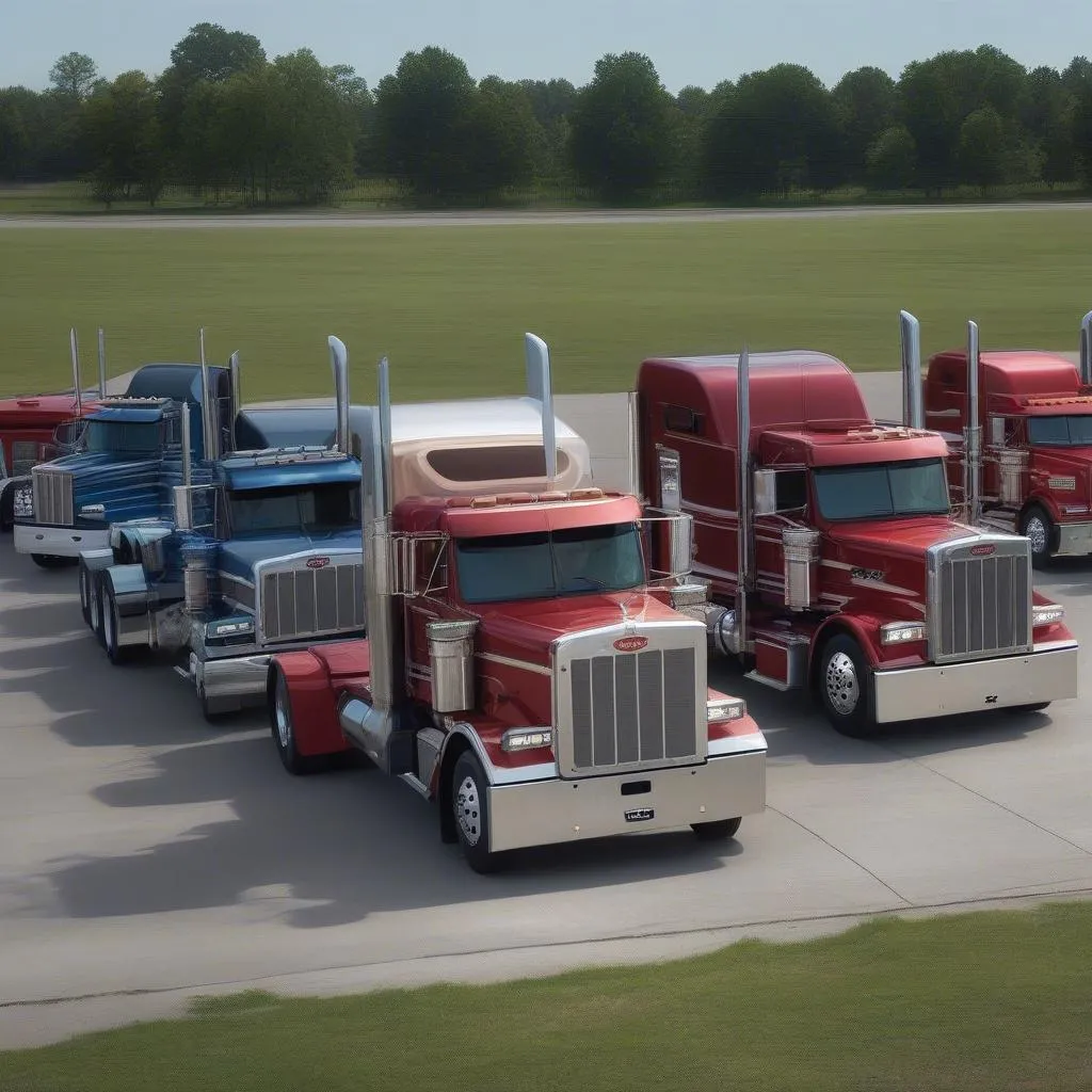 Peterbilt 359, 379, and 389 Trucks