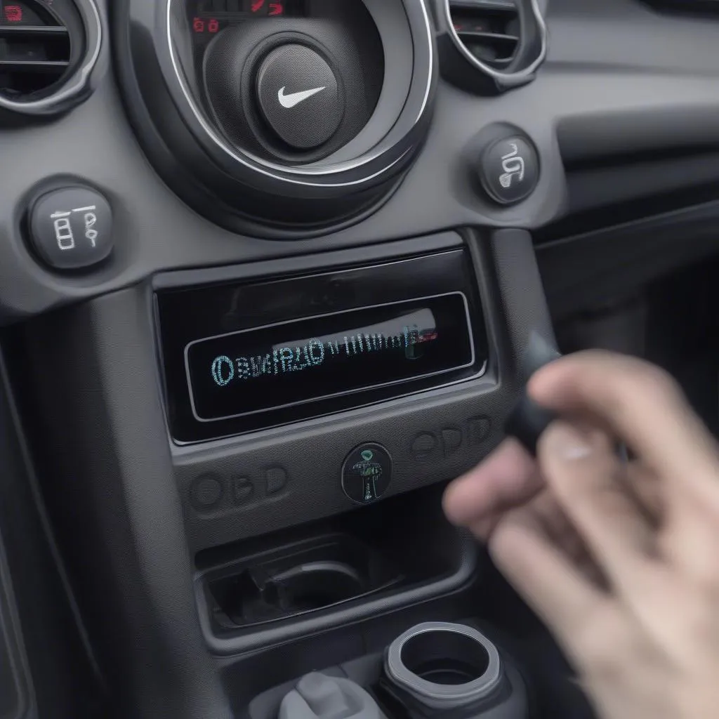 Emplacement du Port OBD sur une Mini Cooper Countryman