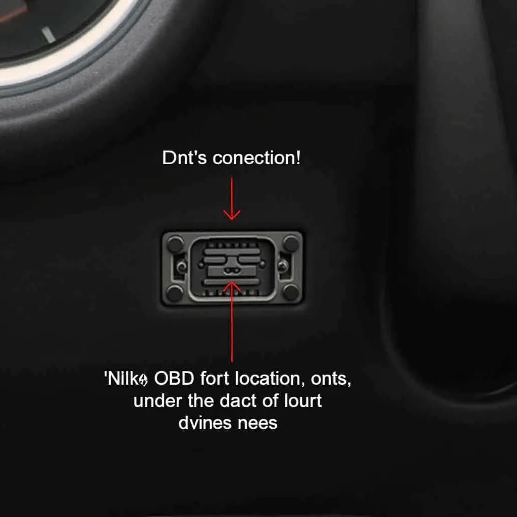 Trouver et comprendre le port OBD de la Mini Cooper 2017