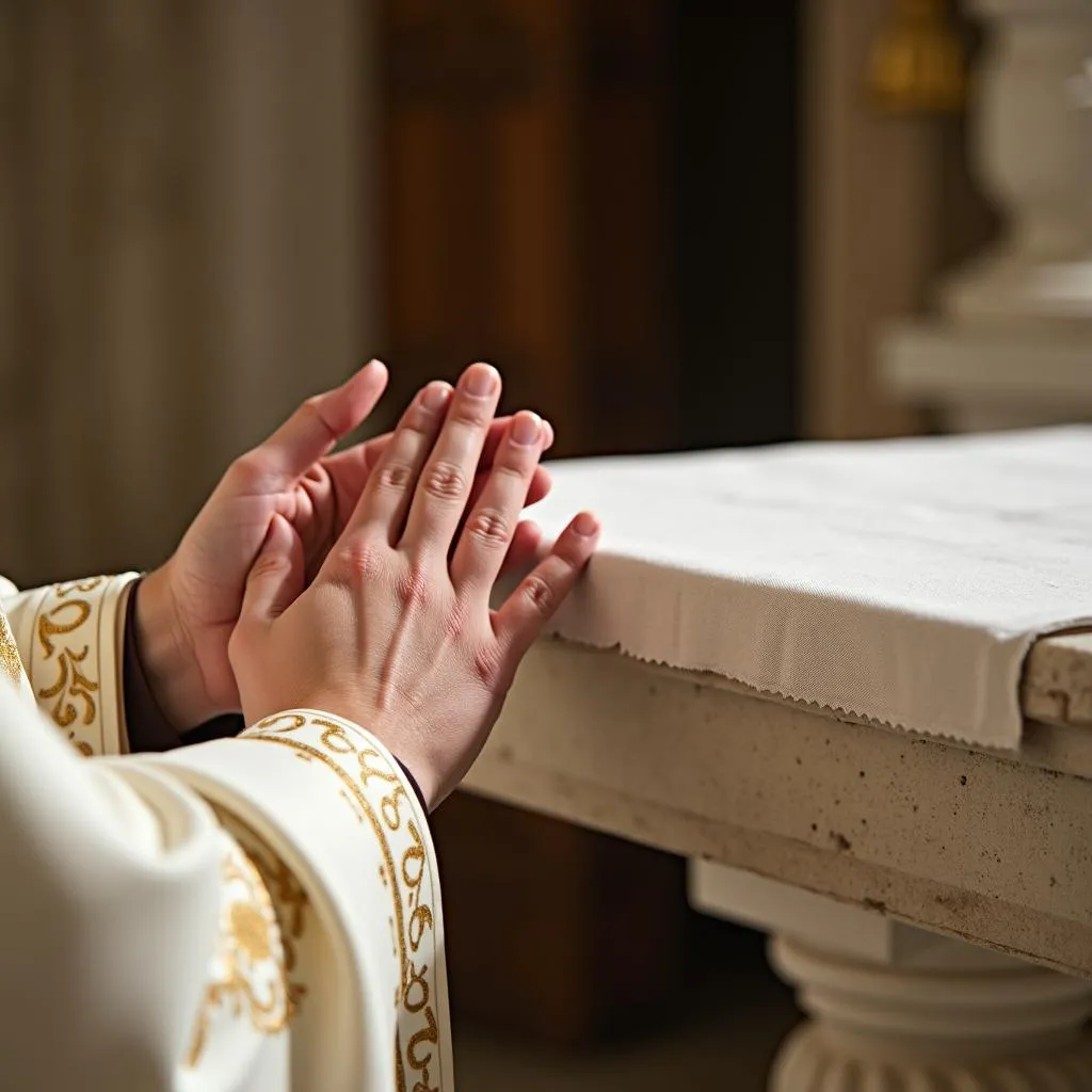 Maitre-Autel Chapelle Pauline Basilique Sainte-Cécile du Trastevere: Un Joyau Caché de Rome