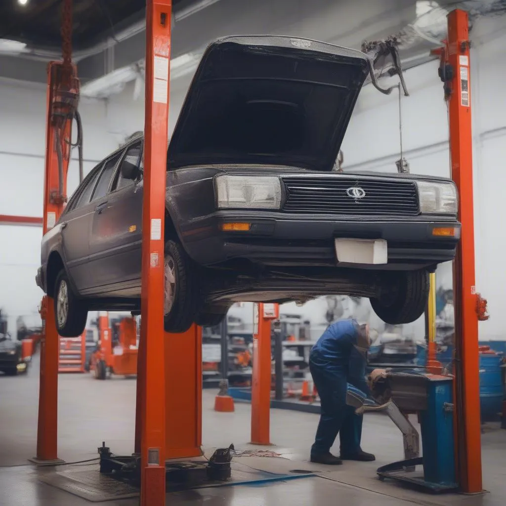 Problème de transmission : Voiture ancienne avec huile de transmission usée