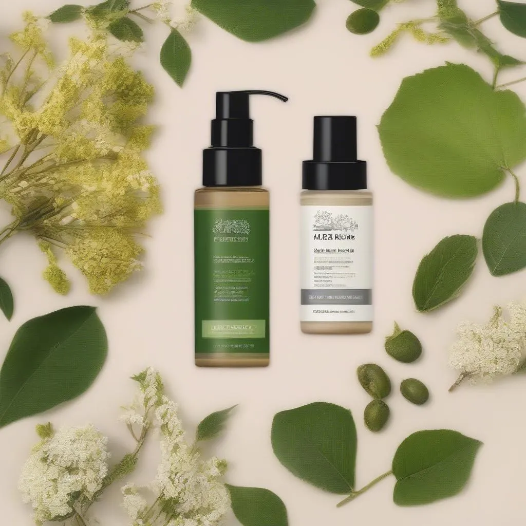 produits de soins de la peau naturels