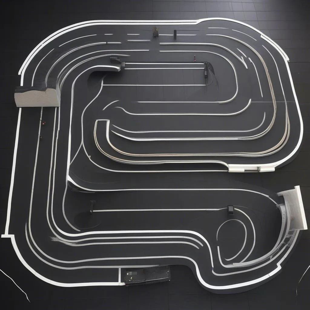 Racing track for RC drift car