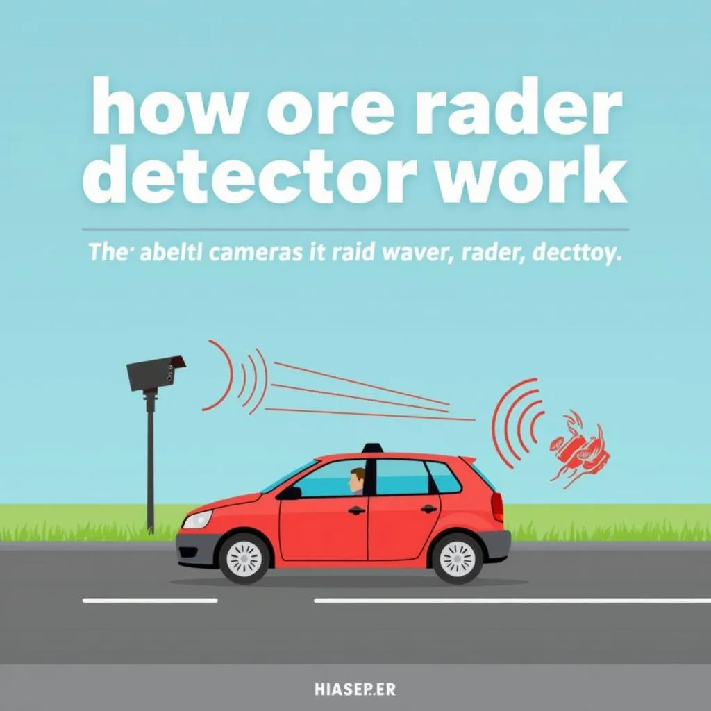 Fonctionnement d'un radar de voiture