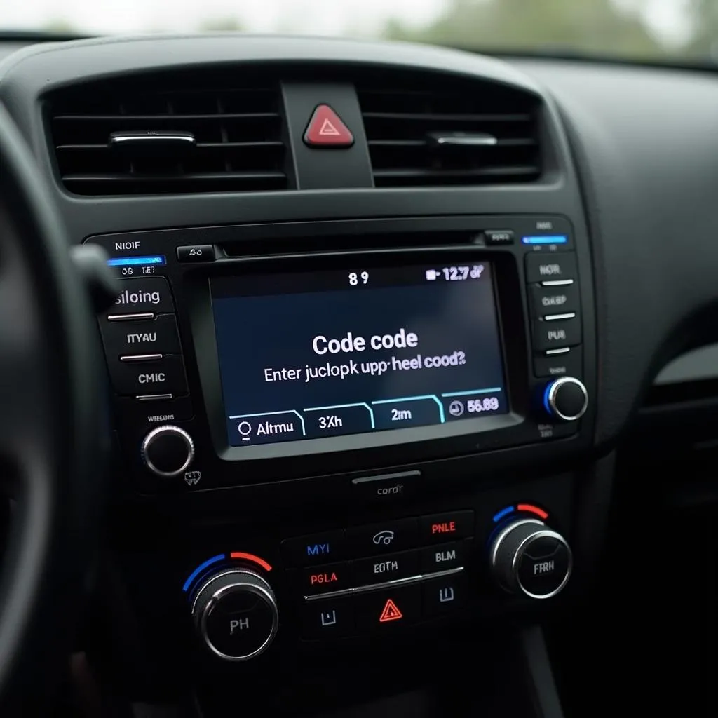 Radio de voiture: paroles et code de radio