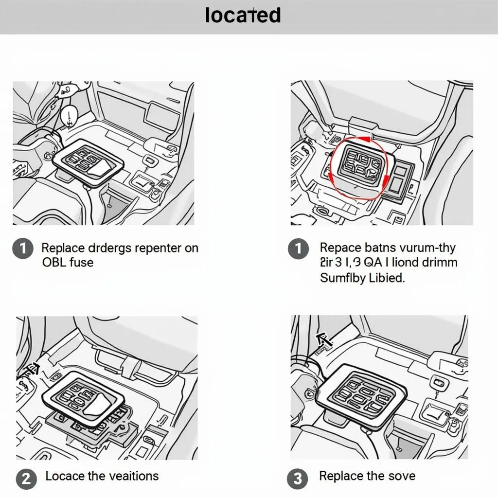 Remplacement du fusible OBD d'une Nissan Maxima