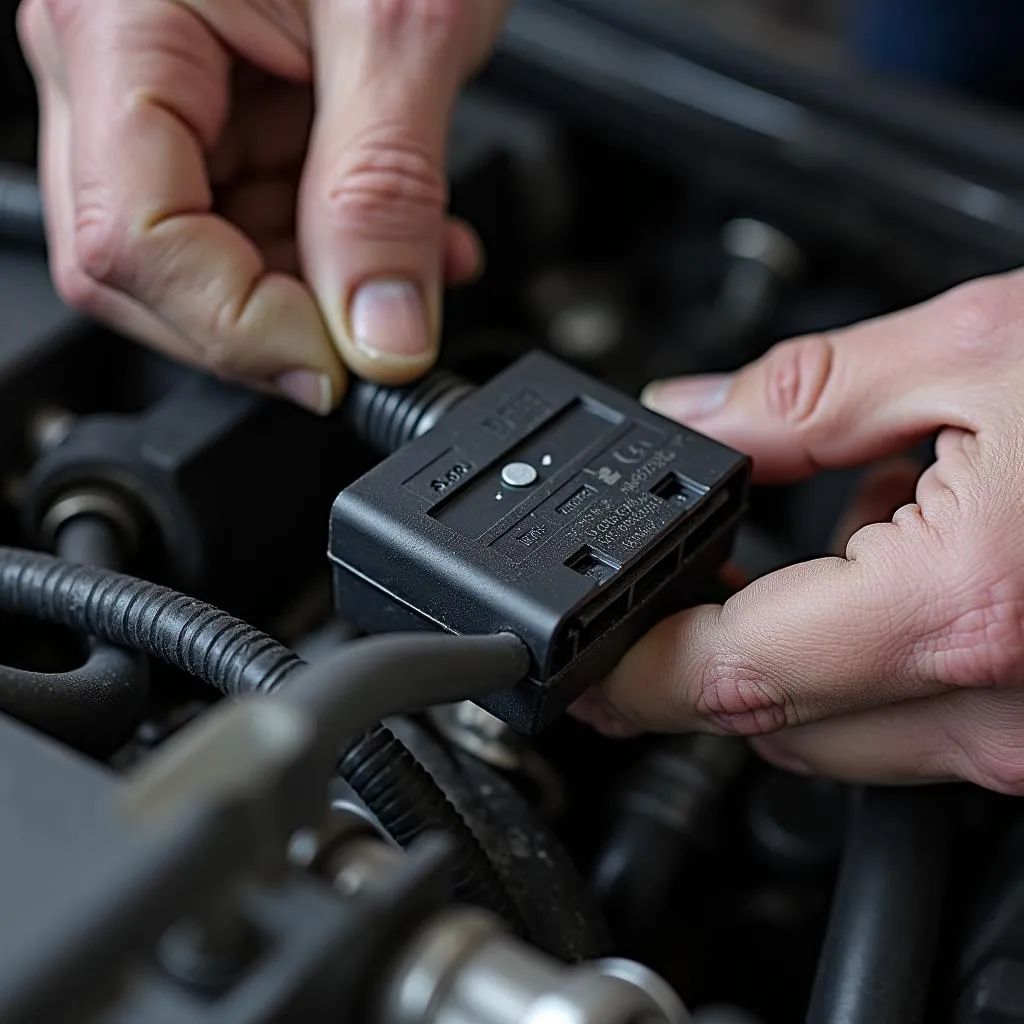 Remplacement OBD Bosch sur une Volvo 740 de 1990