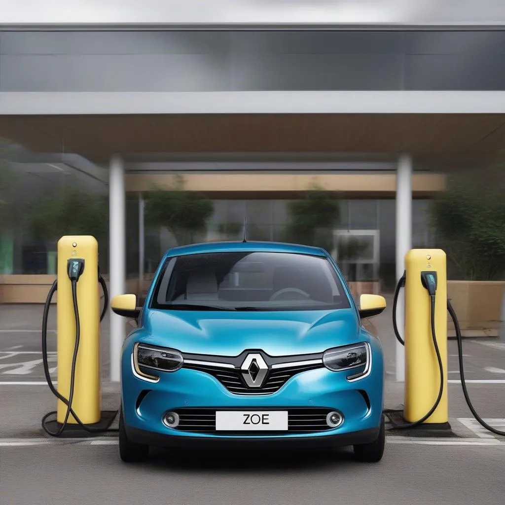 Renault Zoé charging station