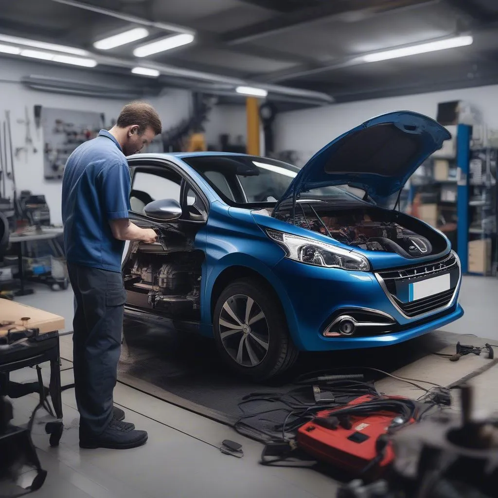 Réparation moteur de voiture en France