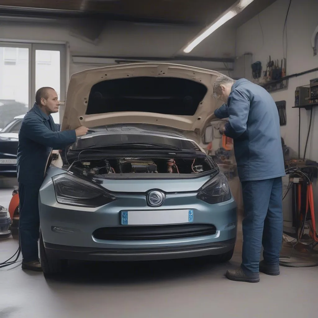 Réparer une voiture électrique à Paris