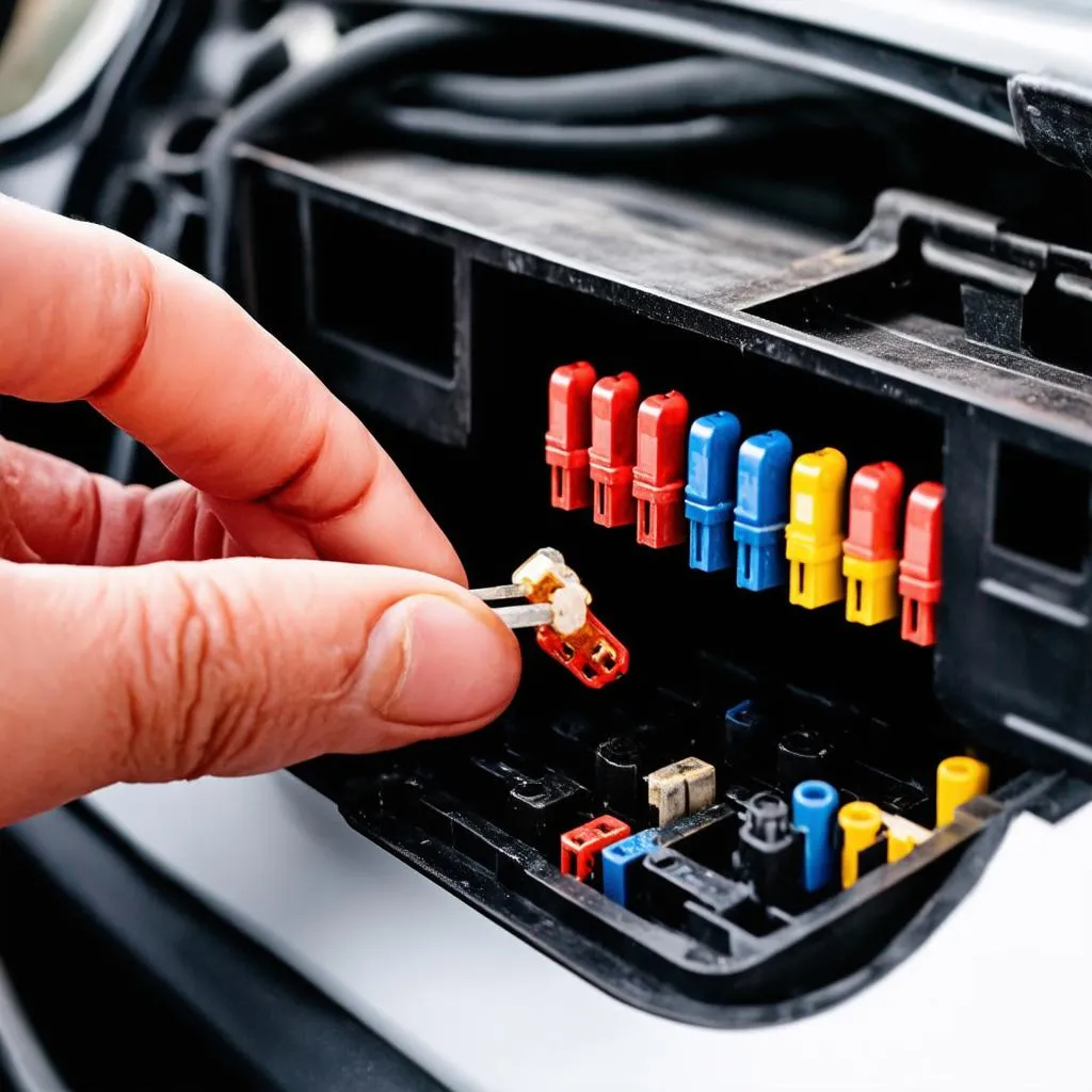 Replacing a Blown OBD Fuse