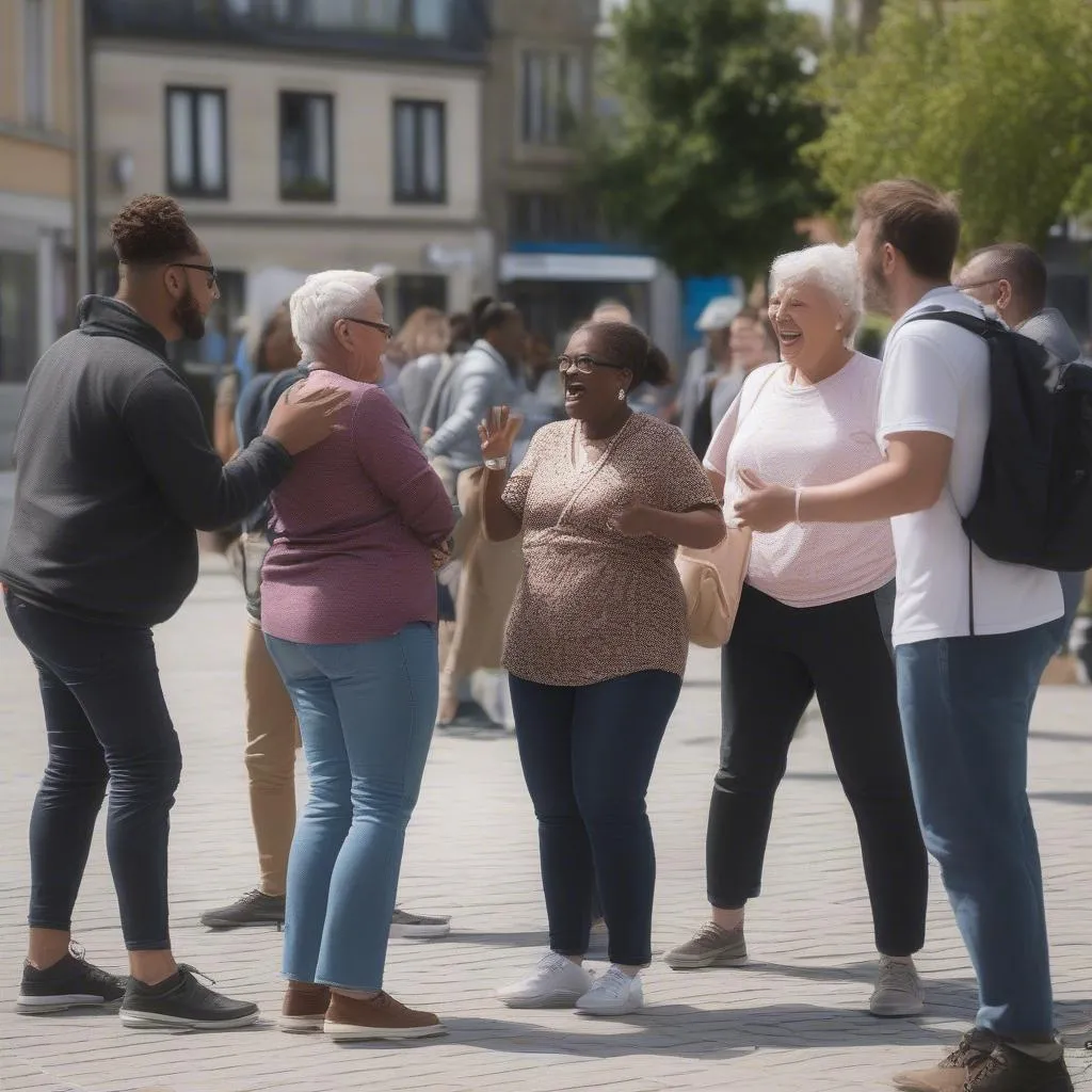 Residents of Beaumont-les-Autels