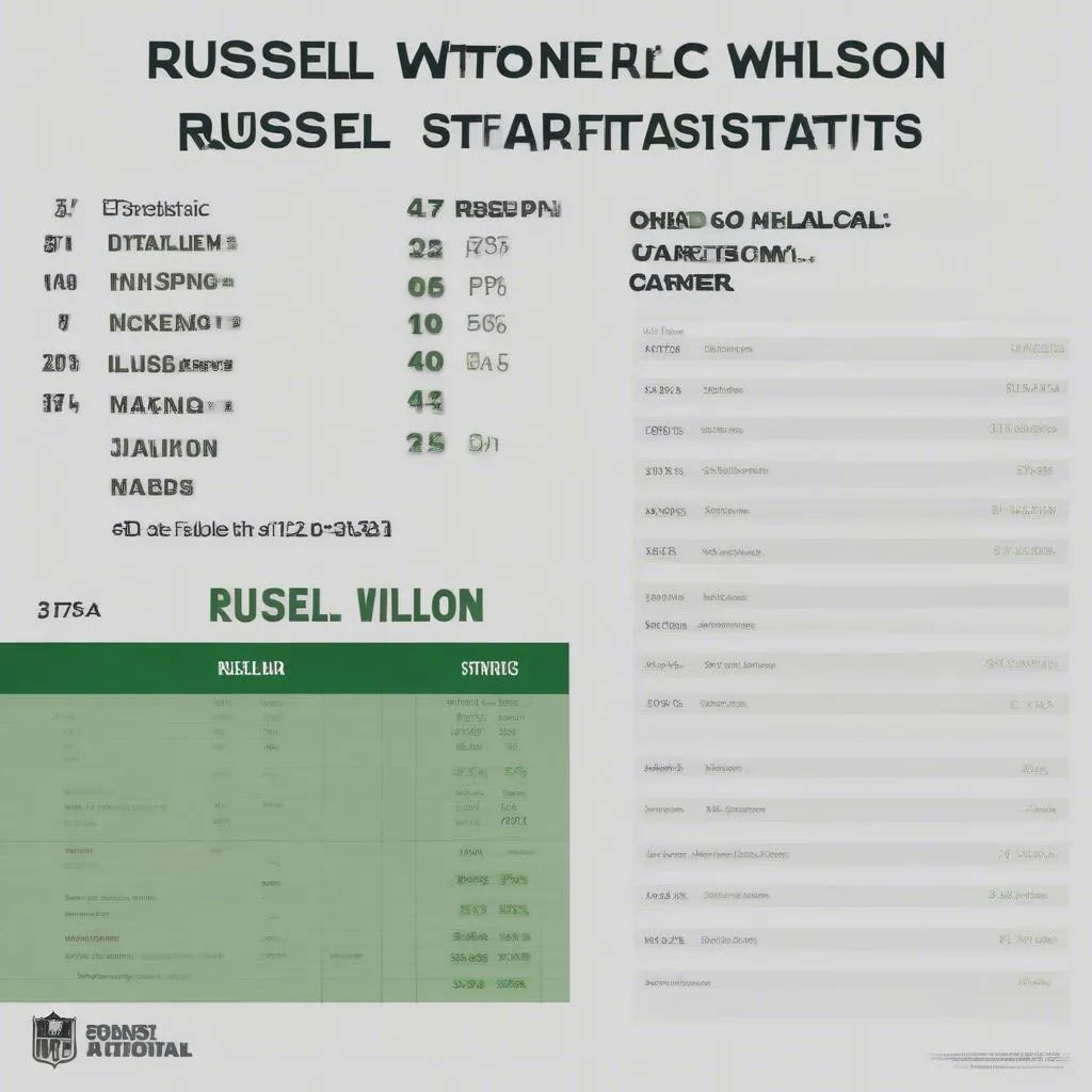 Statistiques de carrière de Russell Wilson