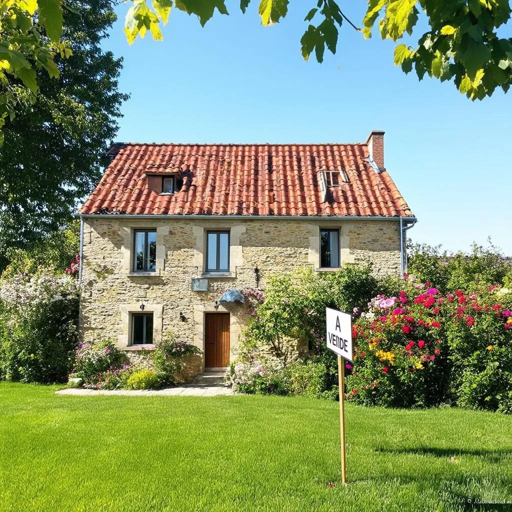 French countryside house for sale in Saint-Laurent-des-Autels