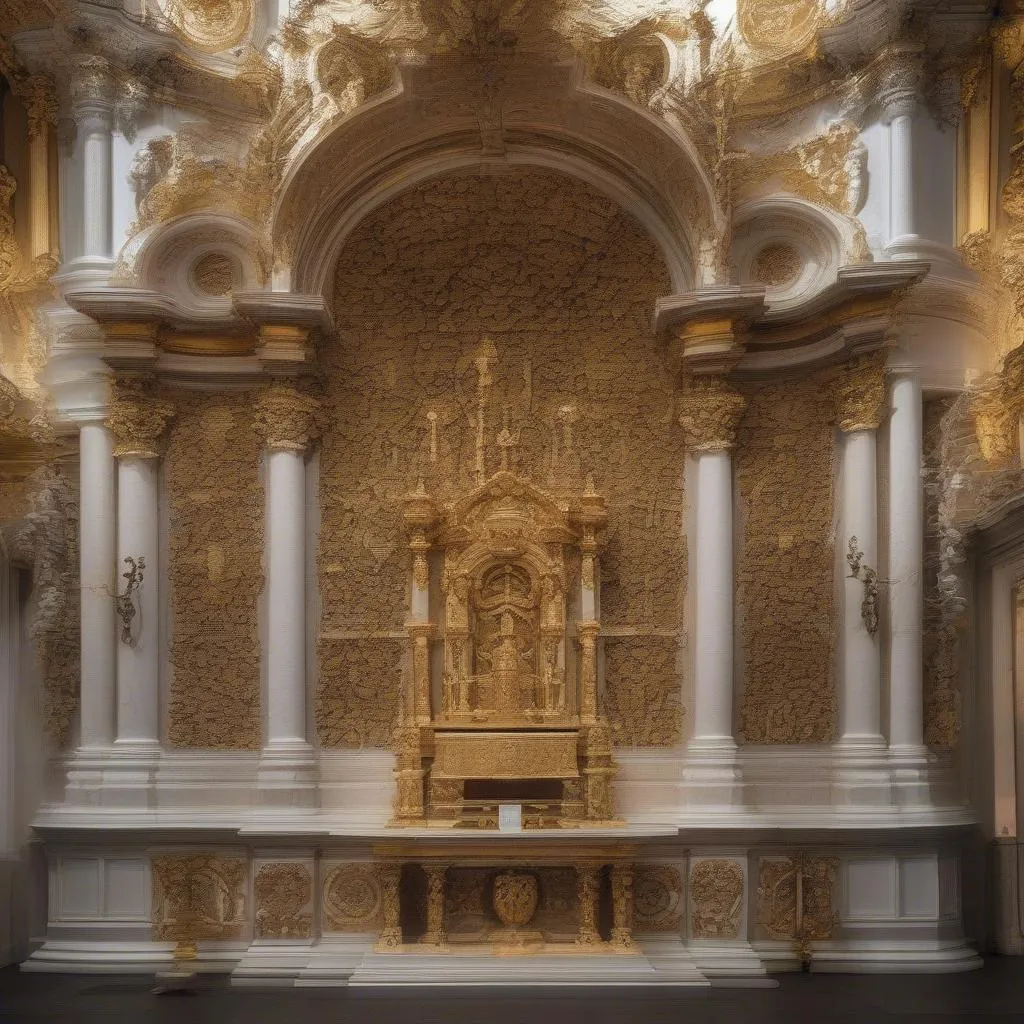 À la découverte de l’autel de l’église São Vicente de Fora à Lisbonne : un voyage photographique