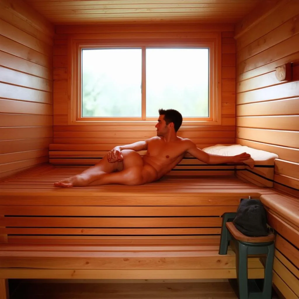 Sauna Relaxation