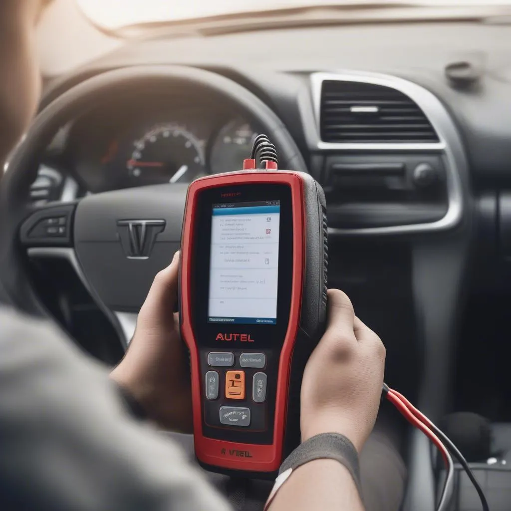 Scanner Autel pour diagnostic de voiture