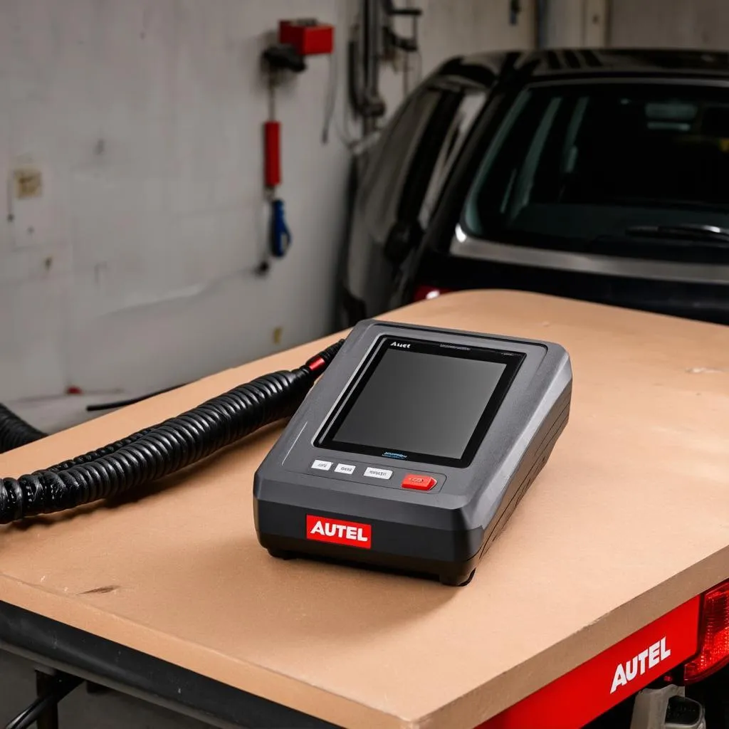 Diagnostic Autel dans un Garage