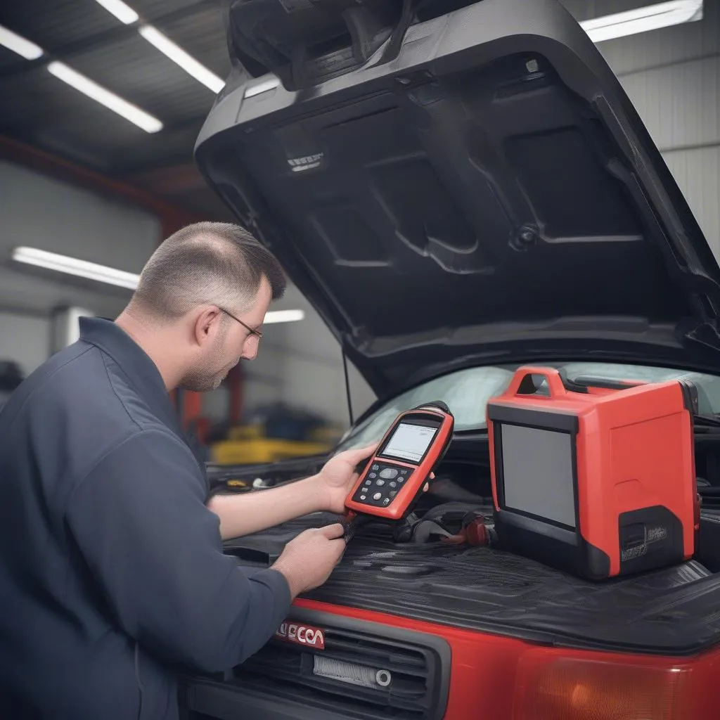 Scanner Autel pour diagnostic de camion Iveco