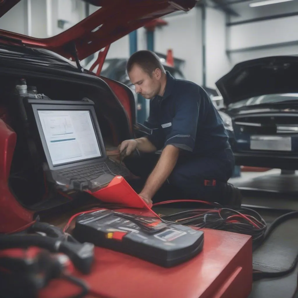 Scanner automobile pour diagnostiquer les problèmes électriques