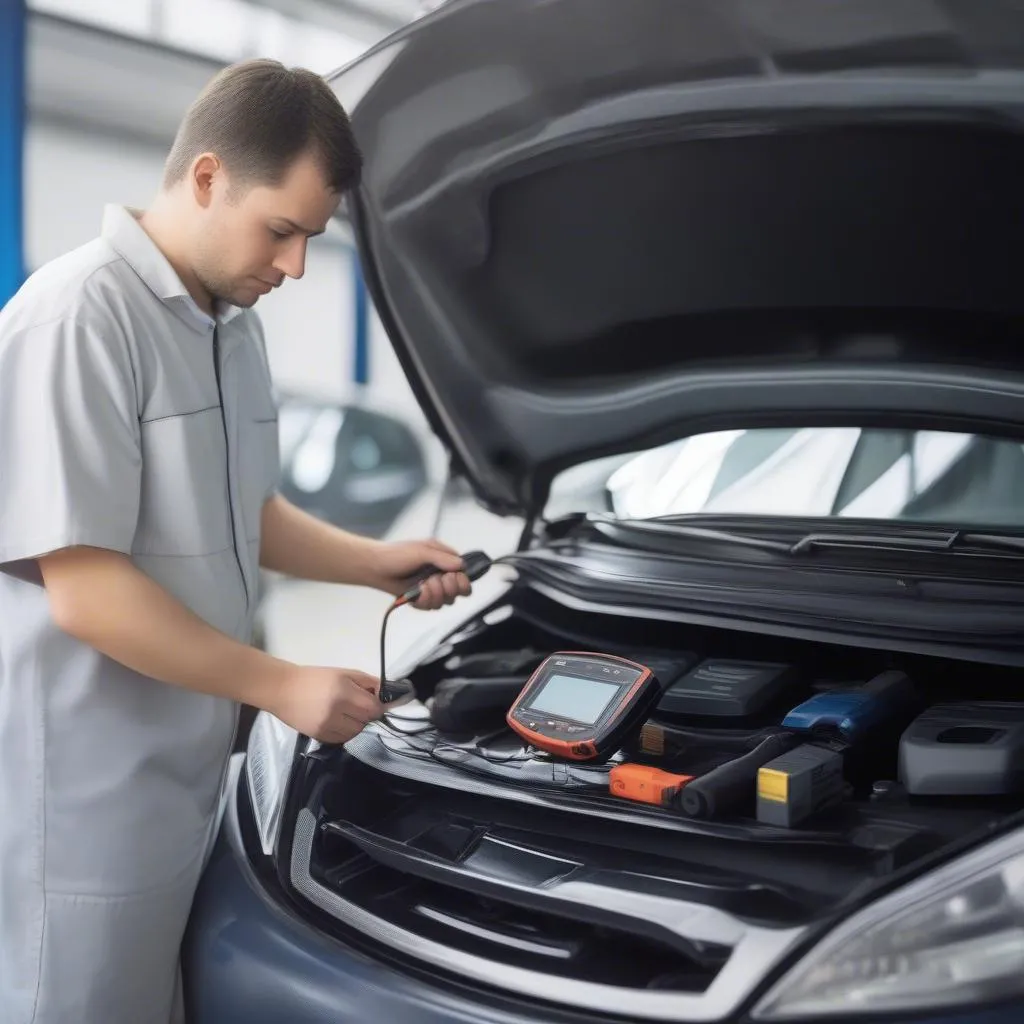 Scanner de diagnostic automobile pour voitures européennes