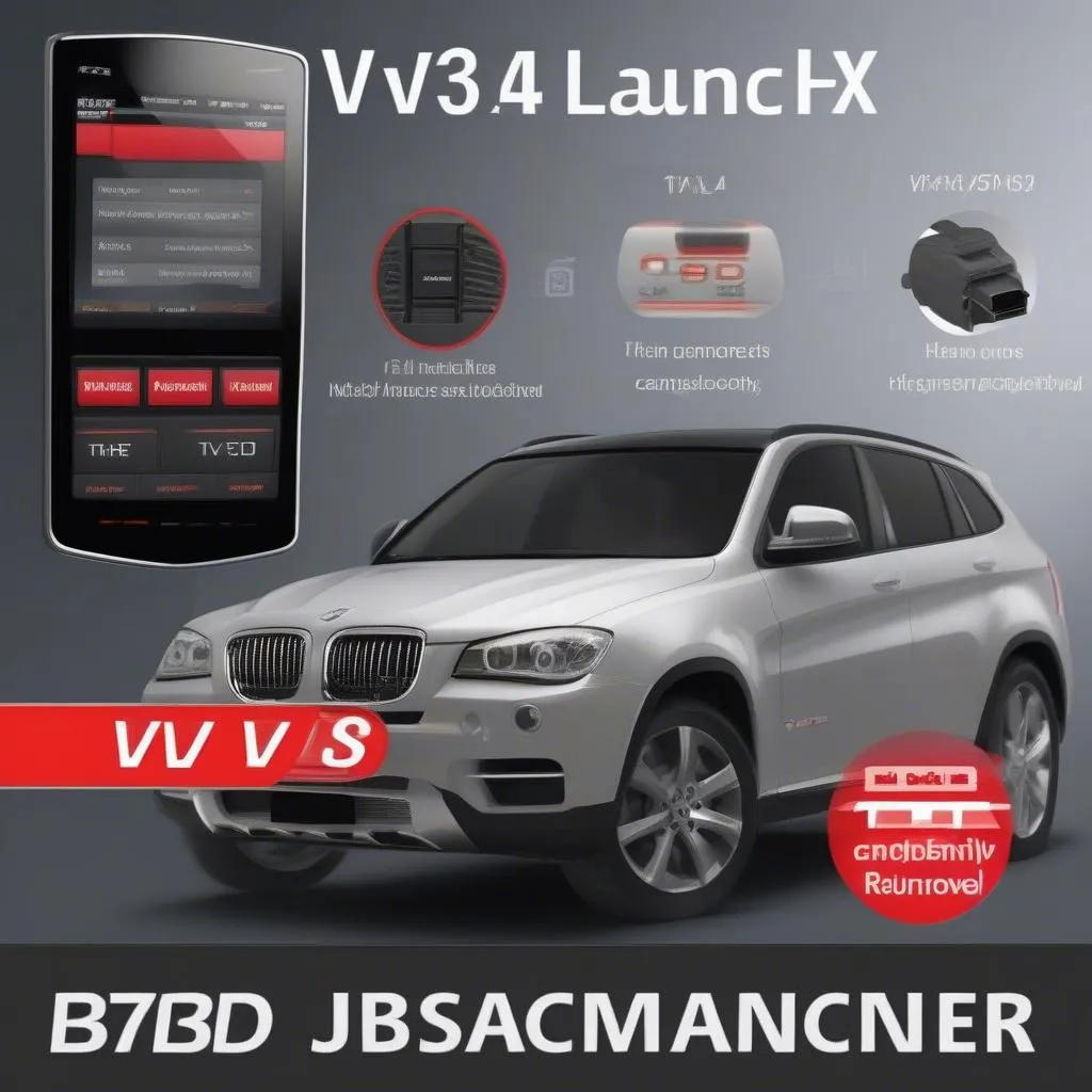 Scanner OBD Launch X431 V+