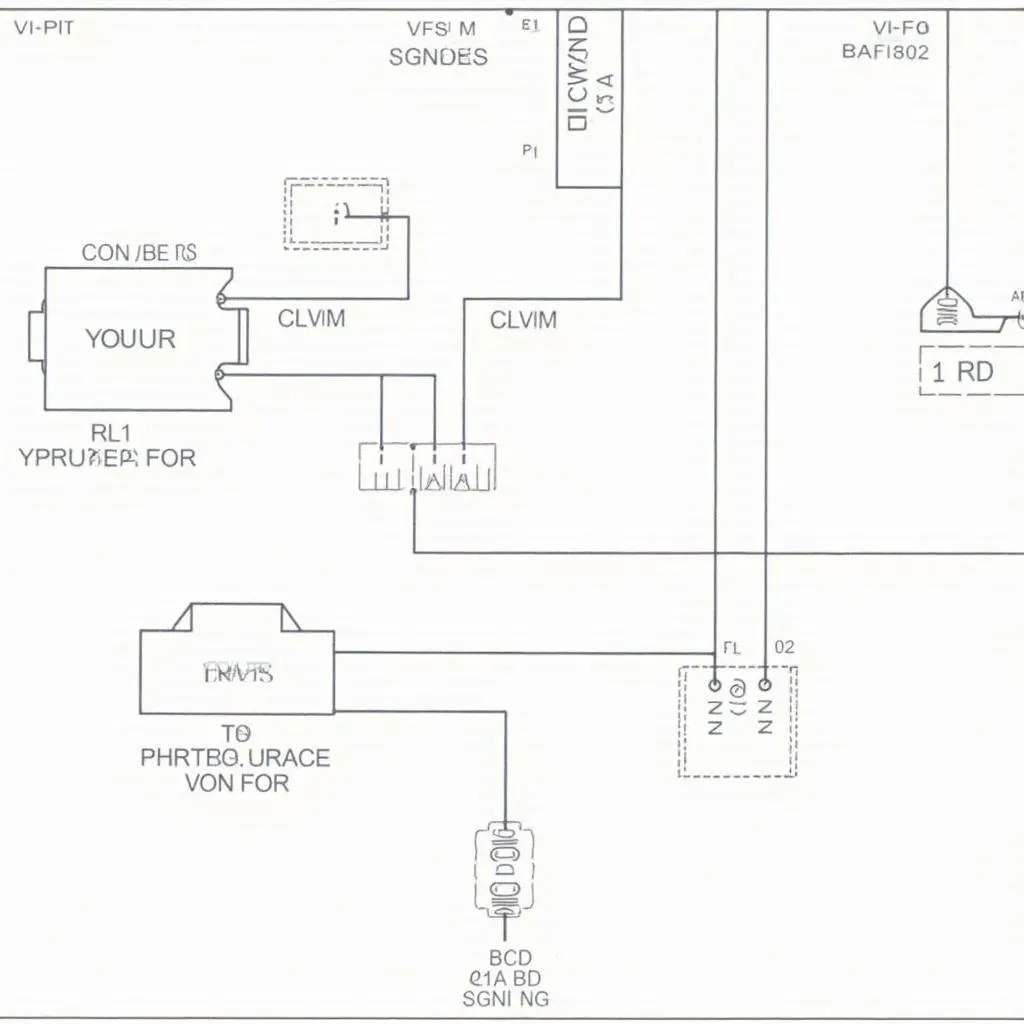 Schéma de câblage du port OBD d'une Golf III