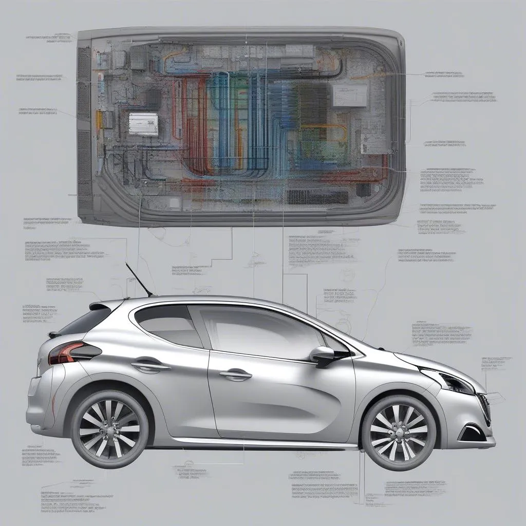 Schéma électrique Peugeot 208