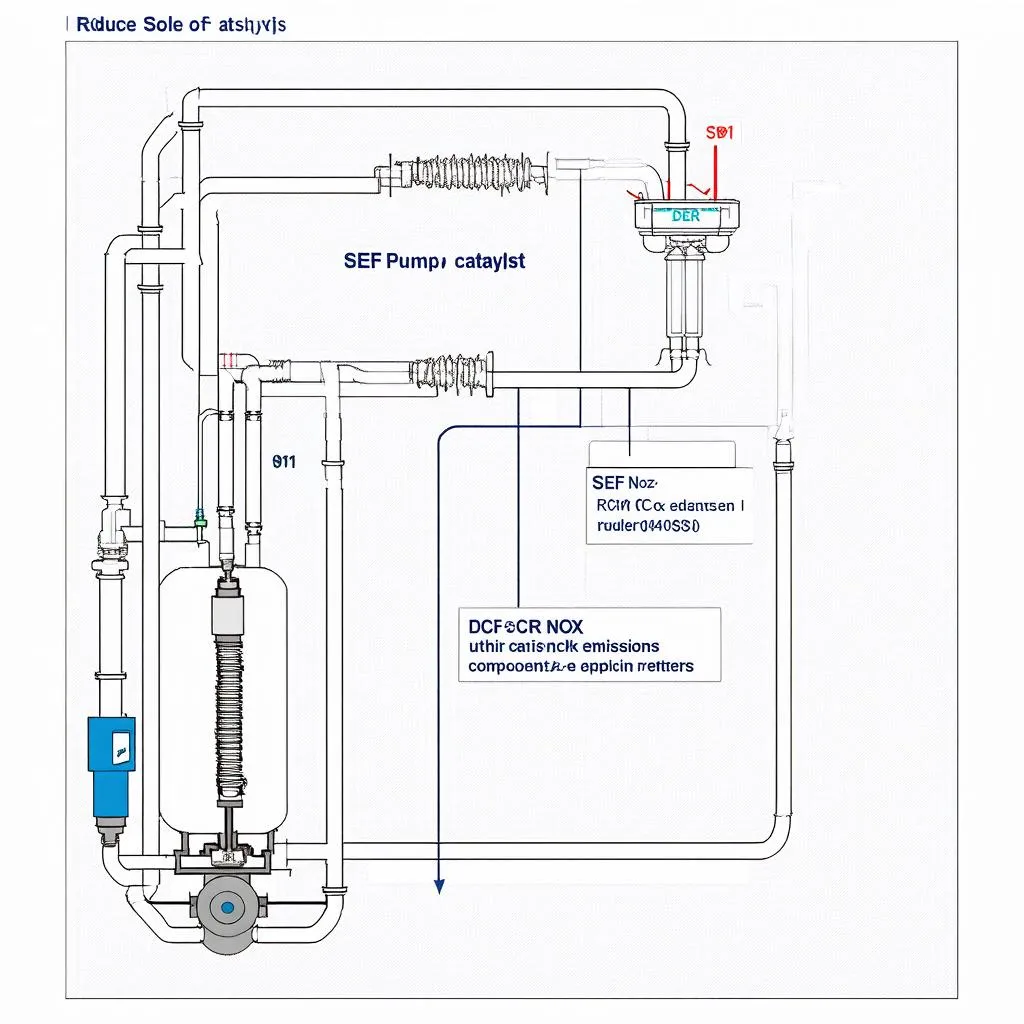 Diagramme du système SCR