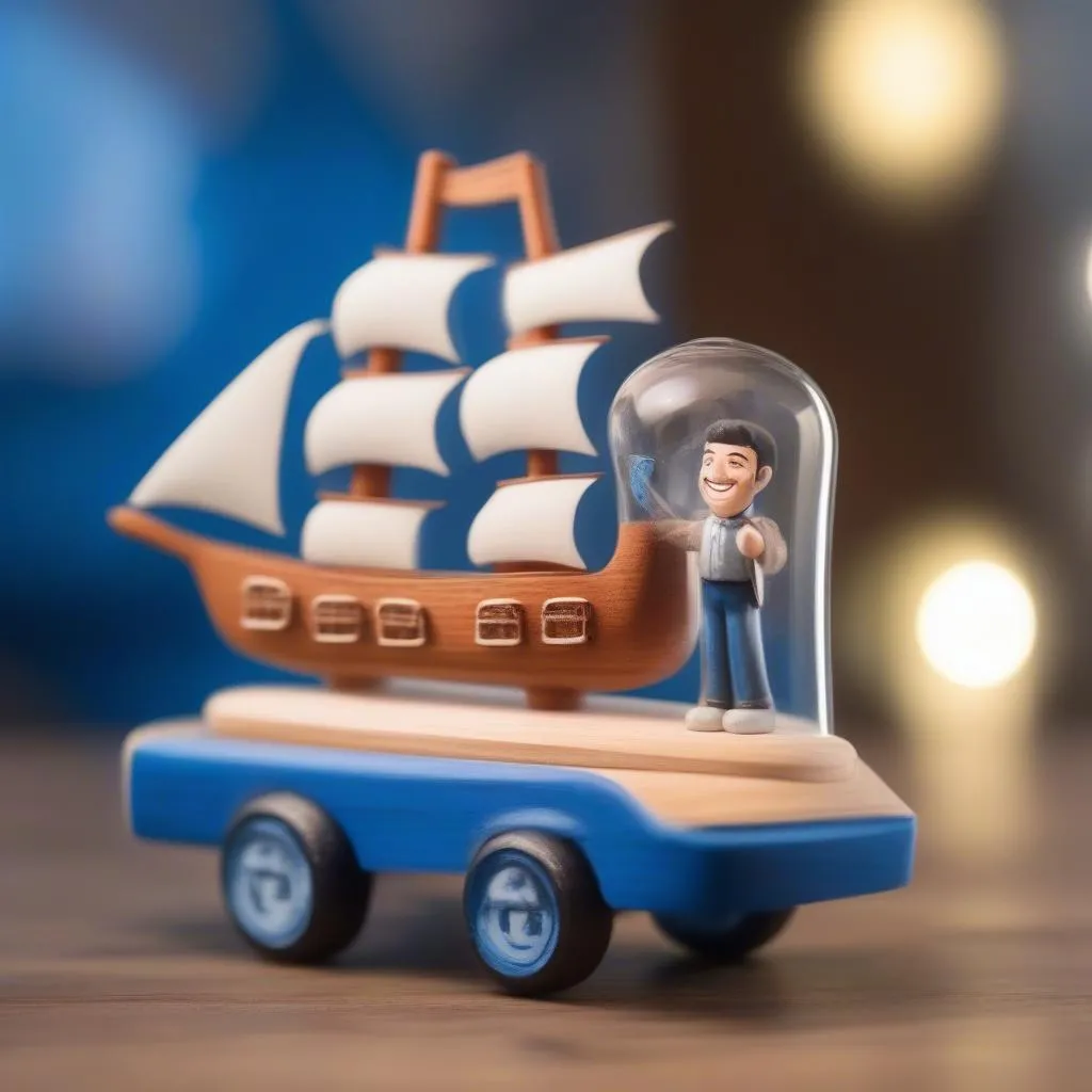 Trang trí xe hơi với “ship in a bottle” – Ý tưởng độc đáo và cách thực hiện