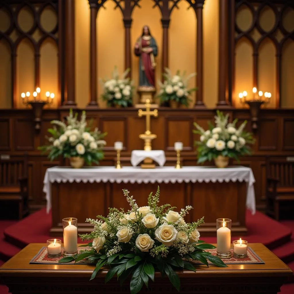 L'autel, un lieu sacré dans l'Église Catholique