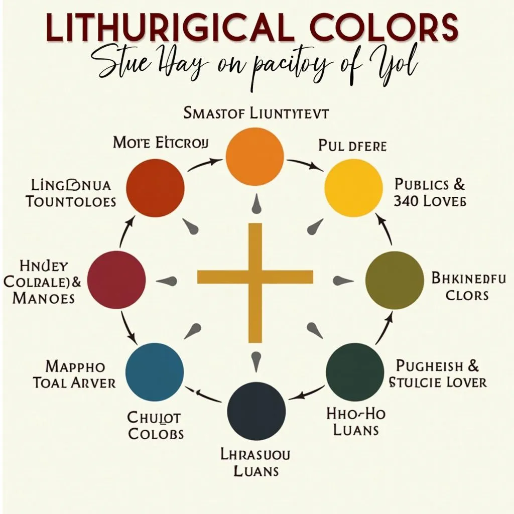 Signification des couleurs liturgiques