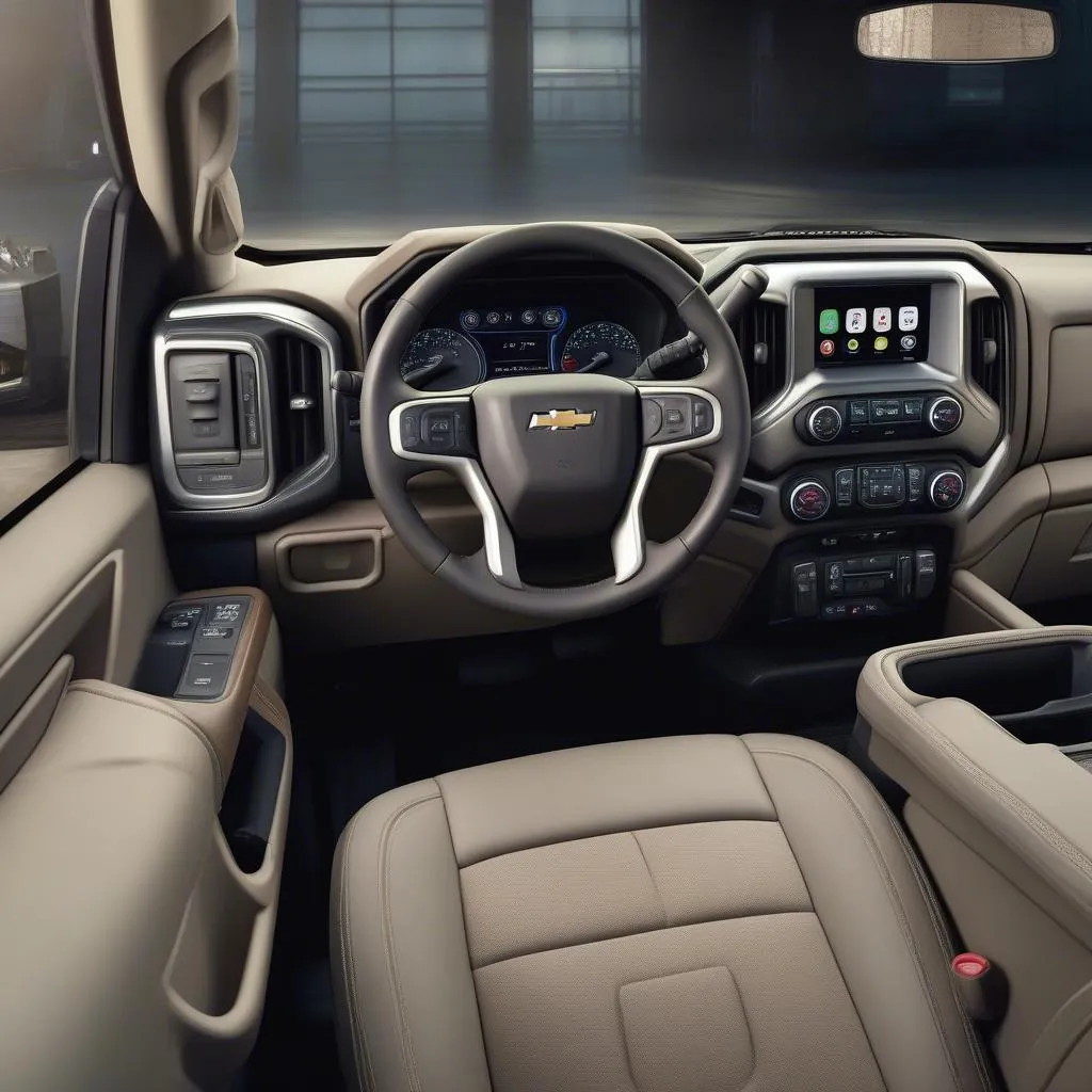 chevrolet-silverado-2023-intérieur