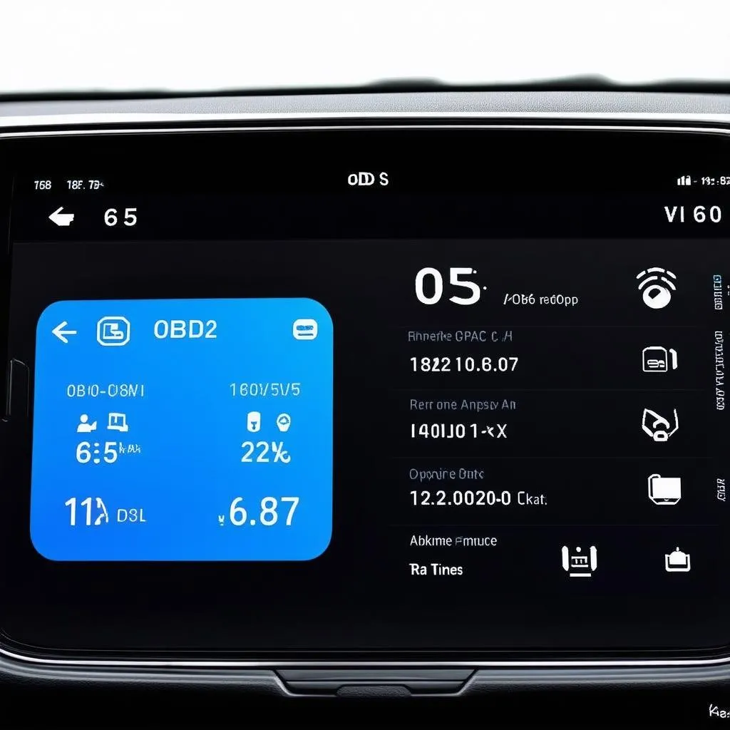 Application OBD sur smartphone