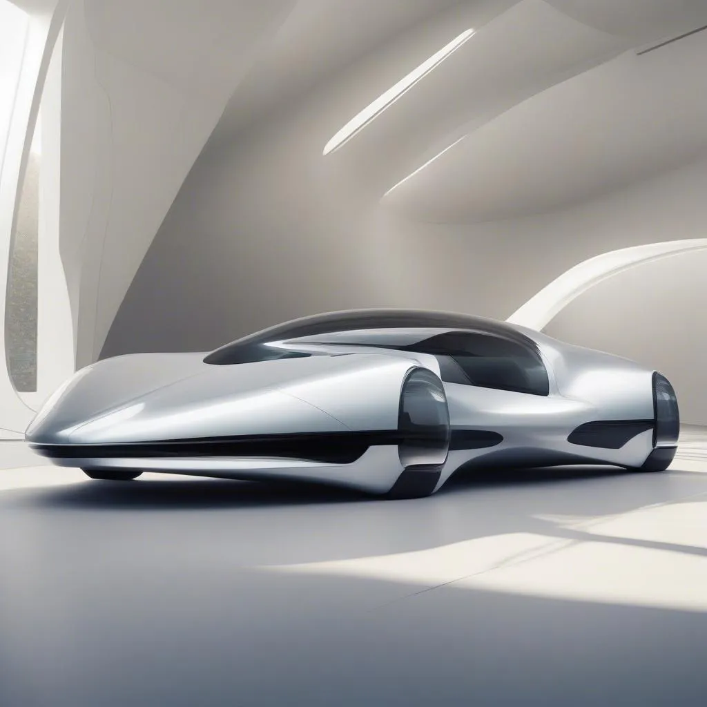 Concept de voiture spatiale